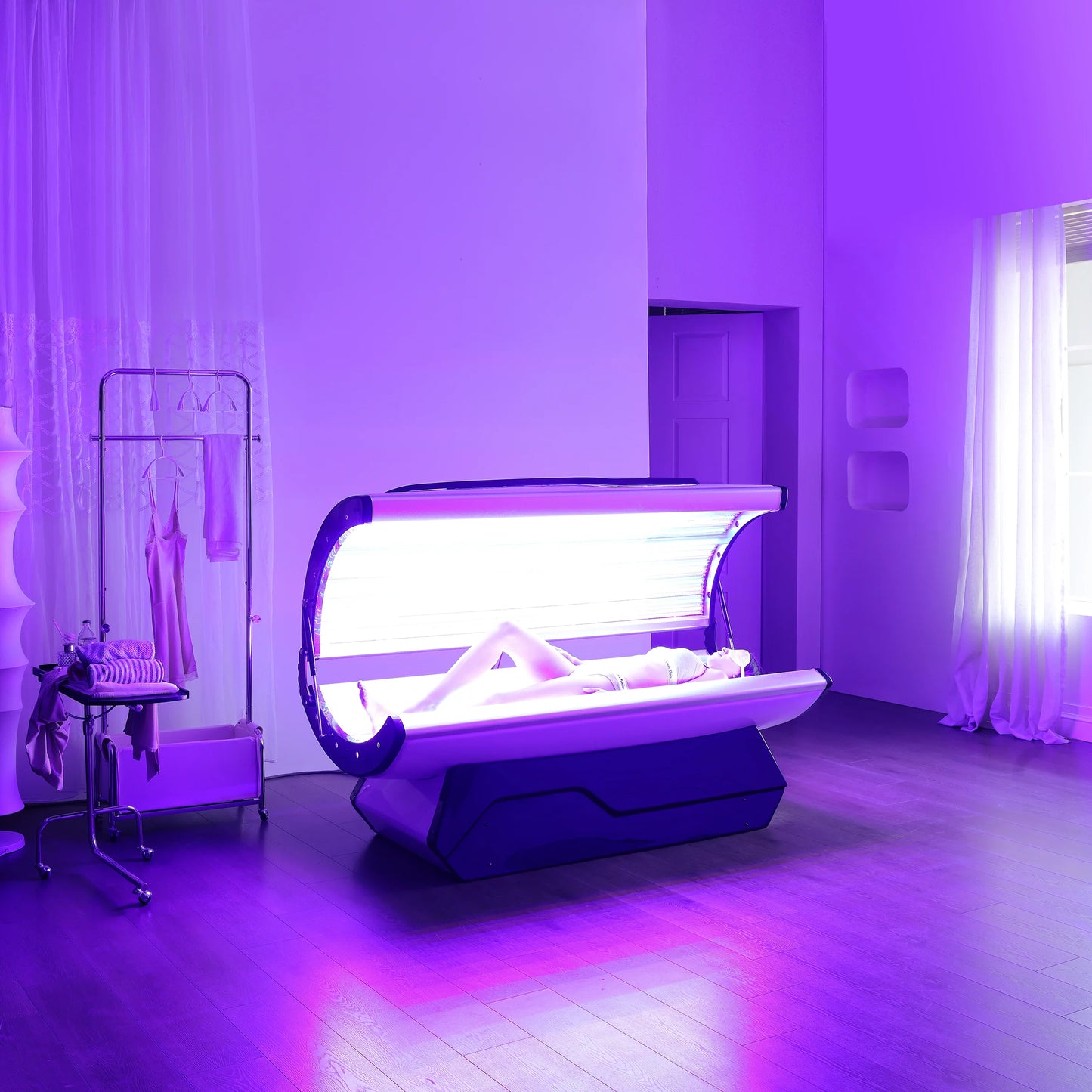 CAPSULE by SpaceTouch – Full-Body LED Light Therapy Pod